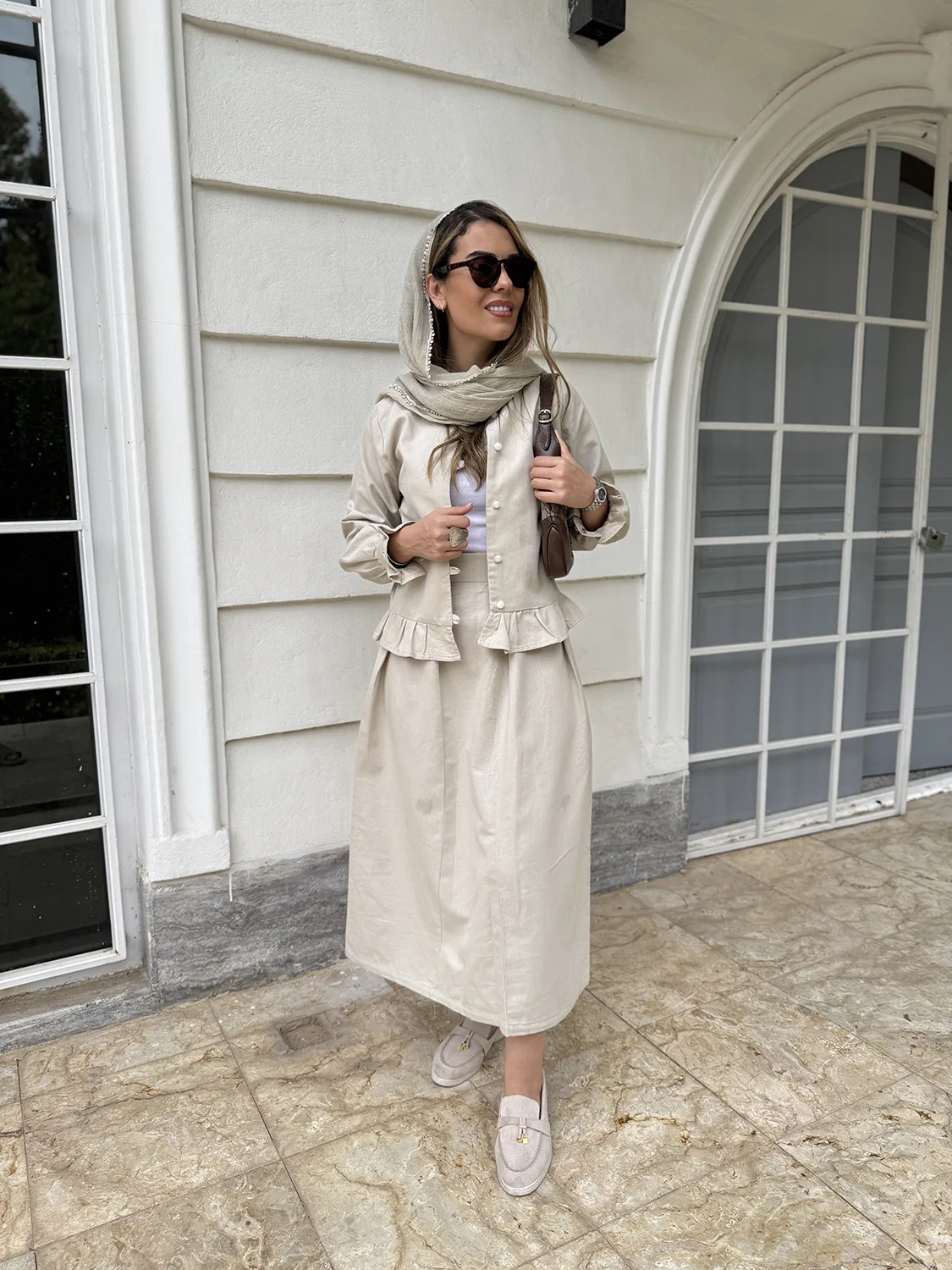 IMG_6870 کت و دامن لینن کد SA-202 - تصویر 1