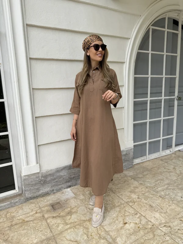 پیراهن نخی کد SA-214 - تصویر 2