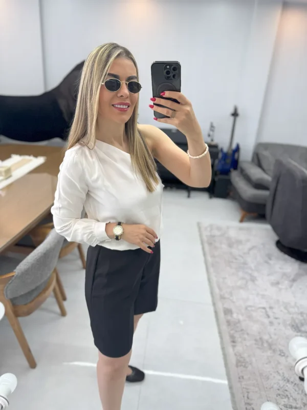 شومیز نخ پنبه کد SA-399-1