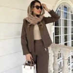 کت و شلوار جنس کاپشنی آسترکشی شده کد SA-326
