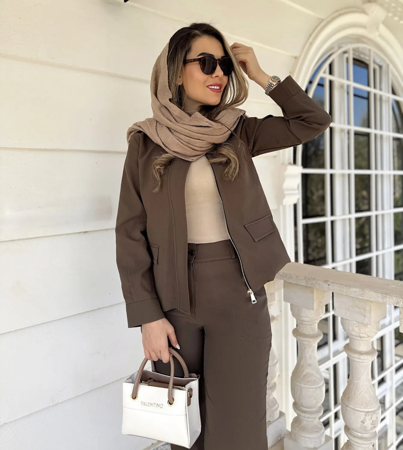 IMG_8353 کت و شلوار جنس کاپشنی آسترکشی شده کد SA-326 - تصویر 1